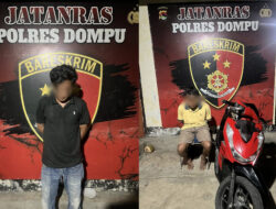 Jangan Coba Kabur! Jejak Curanmor Dilacak Tim Jatanras Dompu Sampai ke Persembunyian Terakhir