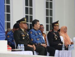 Kapolres Bima Kota Hadiri Upacara Hari Lahir Pancasila ke-80 di Halaman Kantor Wali Kota Bima