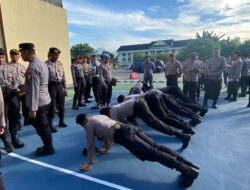 Wakapolres Bima Kota Pimpin Operasi Gaktiblin, Tegakkan Disiplin Internal Personel