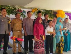 Bhabinkamtibmas Hadiri Pelepasan Siswa SDN Seran, Wujud Kedekatan Polri dengan Dunia Pendidikan