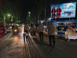 Polsek Dompu Gelar Patroli Malam Takbiran, Ciptakan Rasa Aman Jelang Idul Adha 1446 H