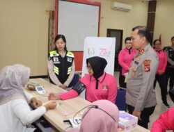 Layanan Kesehatan Gratis Polres Lombok Barat Disambut Antusias Masyarakat