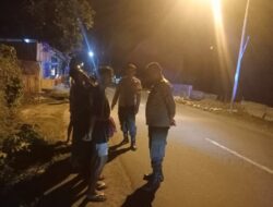 Polsek Asakota Gelar Patroli Blue Light, Antisipasi Gangguan Kamtibmas di Malam Hari