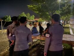 Patroli Blue Light Sat Samapta Polres Bima Kota Antisipasi Gangguan Kamtibmas
