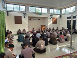 Polres Bima Kota Rutin Laksanakan Binrohtal, Bentuk Karakter Personel yang Humanis dan Berintegritas