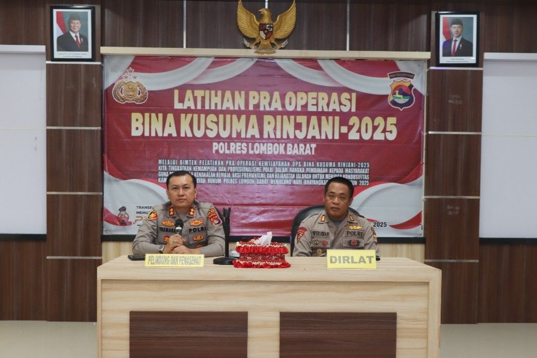 Sinergi Polres dan Warga Lombok Barat Diperkuat Lewat Latpraops Bina Kusuma