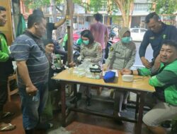 Semarak Hari Bhayangkara ke-79, Biddokkes Polda Sulut Gelar Pemeriksaan Kesehatan Gratis bagi Pengemudi Ojol