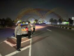 Patroli Blue Light Jaga Kamtibmas Lombok Barat Tetap Kondusif