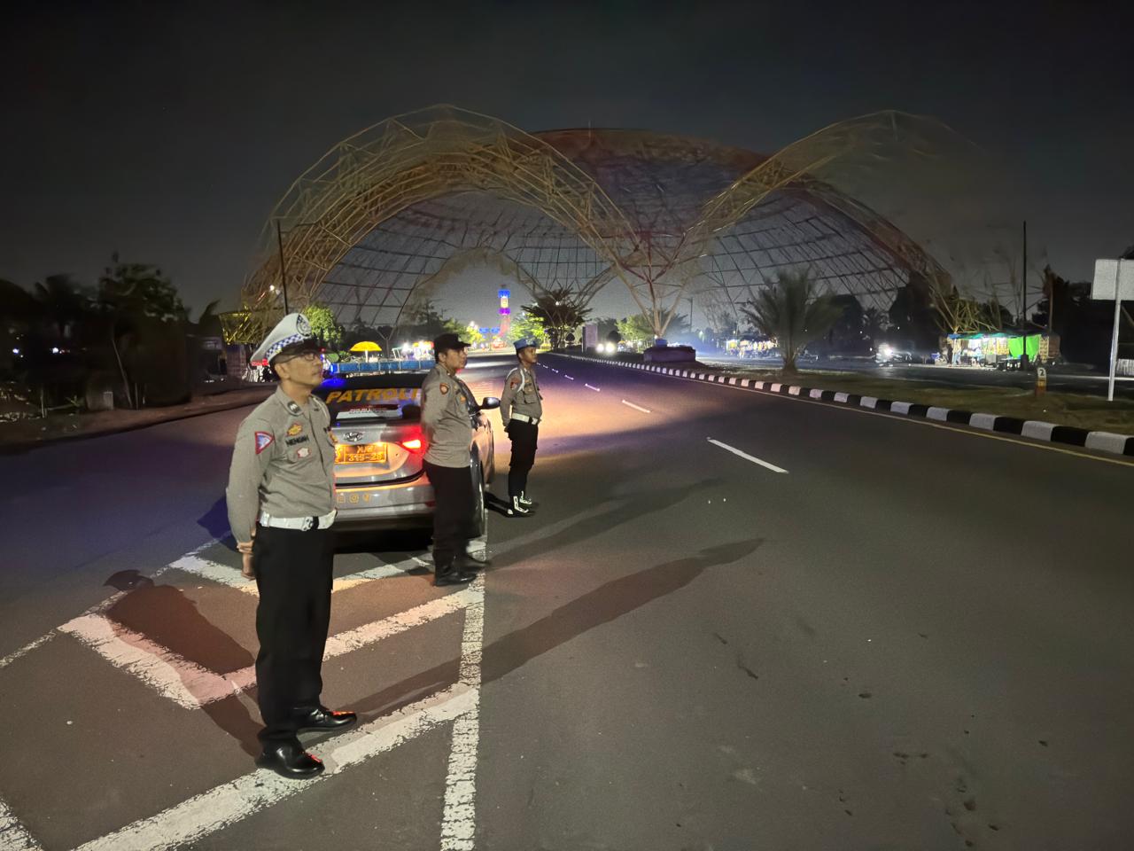 Patroli Blue Light Polsek Kediri Jaga Keamanan Jalan Umum BIL, Cegah Kriminalitas dan Balap Liar