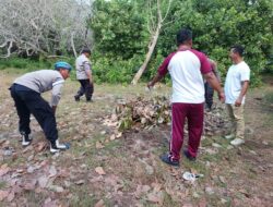 Polsek Kempo Gelar Bakti Sosial di Pura Karang Dewata Dalam Rangka HUT Bhayangkara ke-79