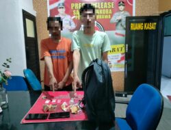 Kerap Edarkan Sabu di Plampang, 2 Orang Pria Berhasil Diringkus Pihak Kepolisian