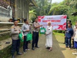 Merunut Kegiatan Sosial dan Religi Satlantas Polres Bima dan Polsek Tambora Menyambut HUT Ke-79 Bhayangkara