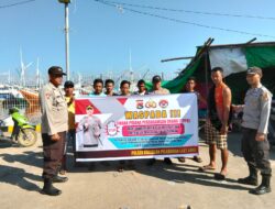 Polsek Kawasan Pelabuhan Laut Bima Himbau Waspada TPPO di Area Pelabuhan