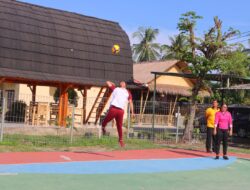Semarak Hari Bhayangkara ke-79, Polres Lombok Utara Gelar Turnamen Voli Antar Satuan Kerja dan Bhayangkari