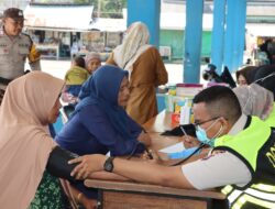 Sambut Hari Bhayangkara ke-79, Polres Bima Kota Gelar Bakti Kesehatan untuk Masyarakat