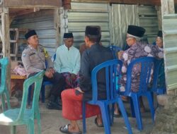 Sambang Duka, Bhabinkamtibmas Desa Maria Tunjukkan Empati Kepada Warga Binaannya