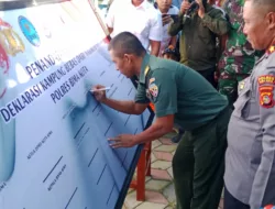 Sat Narkoba Polres Bima Kota Gelar Deklarasi Kampung Bebas dari Narkoba di Kelurahan Lewirato