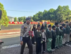 Polres Sumbawa Barat Terima Kunjungan Edukatif dari Siswa SD Muhammadiyah Taliwang