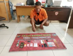 Polres Sumbawa Barat Ringkus Seorang Bandar Sabu, DPO dan Residivis Kasus Serupa