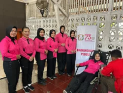 Polresta Manokwari Gelar Bakti Kesehatan Donor Darah Sambut HUT Bhayangkara ke -79
