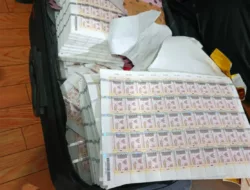 Polres Pelabuhan Tanjung Priok Bongkar Sindikat Pemalsu Materai, Kerugian Negara Capai Rp. 1,17 Miliar