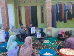 Polsek Rasanae Timur Gelar Jumat Curhat, Sekaligus Sosialisasikan Bahaya TPPO kepada Warga