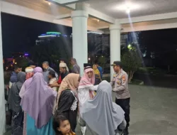 Sigap dan Profesional, Polsek Dompu Amankan Kedatangan Jamaah Haji Kabupaten Dompu 1446 H/2025 M