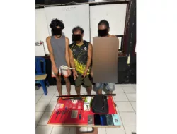 Satresnarkoba Polres Dompu Ungkap Peredaran Sabu di Hu’u, Tiga Terduga Diamankan Bersama Barang Bukti
