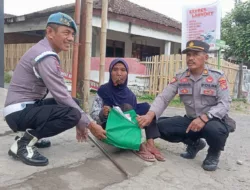 Momentum Peringatan HUT Ke-79 Bhayangkara Polsek Bolo Gelar Bhakti Sosial dan Sosialisasi Call Center 110