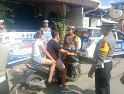 Polres Loteng Tindak Ratusan Pelanggar Lalin dalam Sepekan Operasi Patuh. ‎