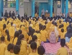 POLDA NTB LAKSANAKAN SOSIALISASI ANTI RADIKALISME   DI SDN 13 AMPENAN MATARAM