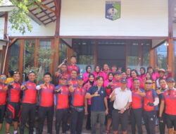 *Kapolres Lombok Utara Laksanakan Gowes Kamtibmas dan Baksos di Gili Air