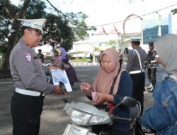 ‎Polres Loteng Tilang 174 Pengendara Dalam Tiga Hari Operasi Patuh.