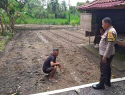 Ketahanan Pangan Jadi Prioritas, Polsek Kuripan Aktif di Tengah Warga
