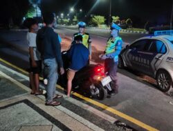 Bypass BIL Jadi Fokus Patroli Malam Polres Lombok Barat