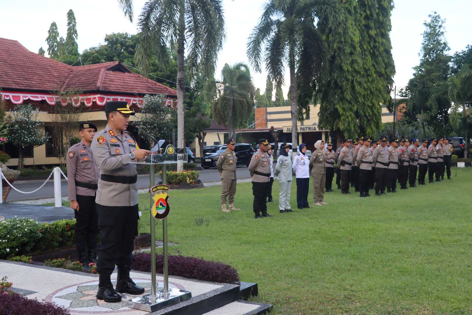Polres Lombok Barat Gelar Operasi Patuh Rinjani 2025, Siap Wujudkan Disiplin Berlalu Lintas