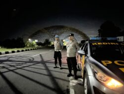 Polisi Aktif Patroli di Jalur Rawan BIL Kediri, Keamanan Masyarakat Jadi Prioritas