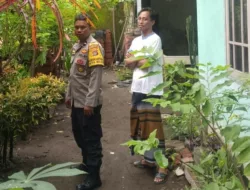 Bhabinkamtibmas Gerung Edukasi Warga Soal Lahan Produktif