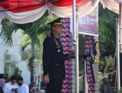 Semaraknya Upacara Hari Bhayangkara ke-79 Polres Bima Kota, Polri untuk Masyarakat Terus Bersinergi