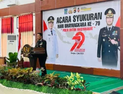 Polres Dompu Gelar Syukuran Hari Bhayangkara ke-79: Momentum Kebersamaan dan Penghargaan Prestasi