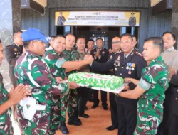 Kejutan Manis Dandim 1628/SB di Hari Bhayangkara ke 79 untuk Polres Sumbawa Barat, Simbol Kuatnya Sinergitas TNI–Polri