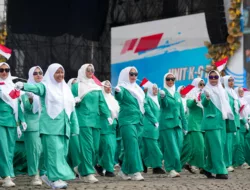 Fatayat NU Turut Andil Dalam HUT Bhayangkara ke-79, Kadiv Humas: Mari Terus Bersinergi Membangun Bangsa