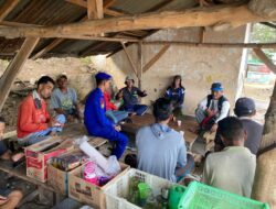 Polairud Polres Dompu melaksanakan serangkaian kegiatan pengamanan (pam) di beberapa titik strategis Pelabuhan Kelas III