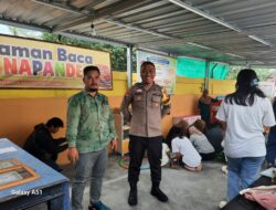 Anggota Polri di Palu Raih Penghargaan, Sulap Lahan Sampah Jadi Taman Baca