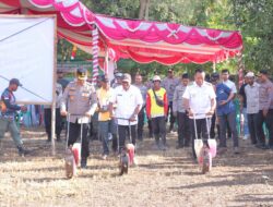 Polres Dompu Gelar Penanaman Jagung Serentak Dukung Swasembada Pangan Nasional