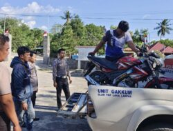 Polsek Sanggar Bantu Evakuasi Korban Kecelakaan Lalulintas di Desa Taloko