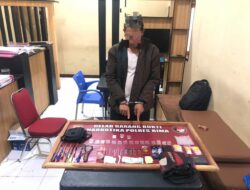 Berangus Narkoba, Satreskoba Polres Ringkus Terduga Pengedar dan BB Seberat 2,14 gram Siap Edar Ikut Diamankan