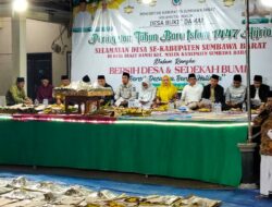 Polsek Maluk Amankan Kegiatan Bersih Desa dan Sedekah Bumi di Bukit Damai, Wujud Nyata Polri Dekat dengan Masyarakat