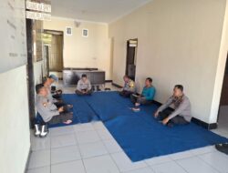 Perkuat Taqwa dan Keimanan, Polsek Seteluk Gelar Binrohtal Rutin bagi Personel