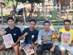 Cegah Perdagangan Orang, Bhabinkamtibmas Polres Bima Kota Sosialisasikan TPPO kepada Warga Kelurahan Nitu